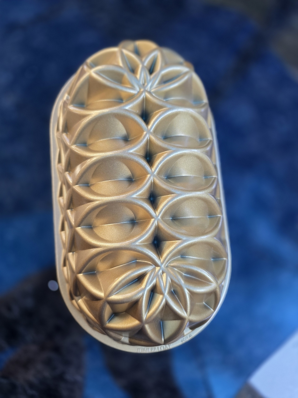 Nordic Ware Metallic Gold Decorative Loaf Pan